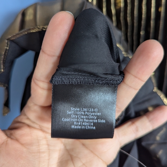 Johnny Was Golden Gem Pleated Midi Dress - Picture 14 of 14